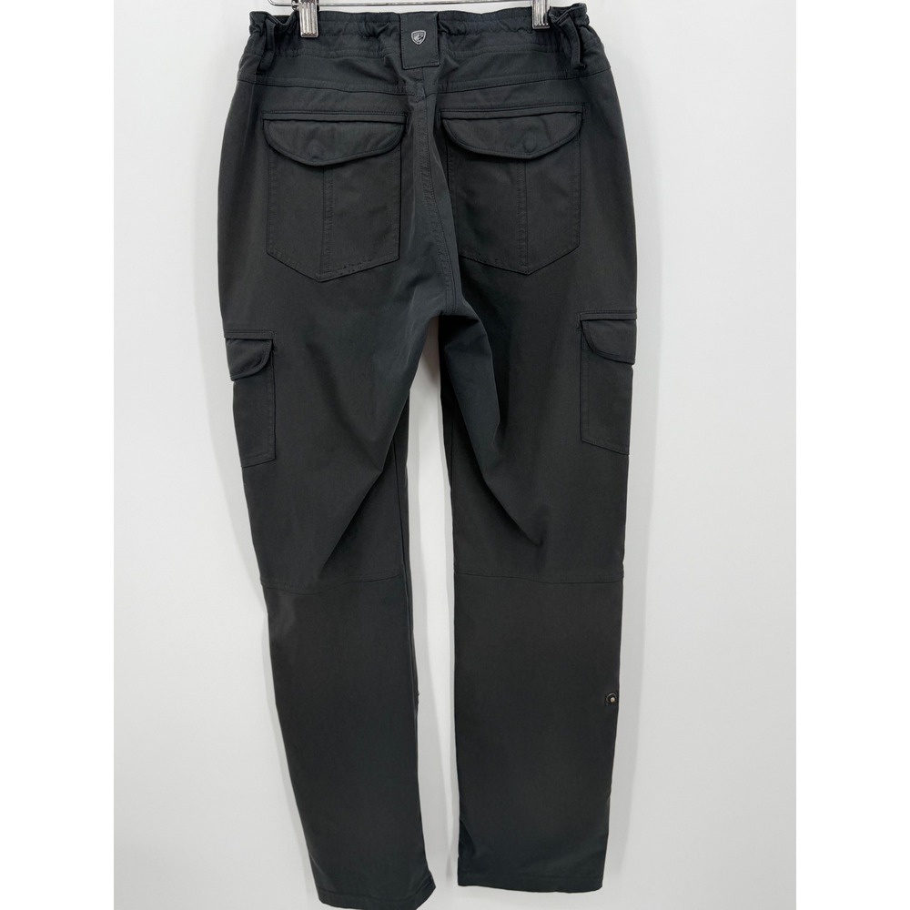 Kuhl Cargo Pants Women 8 Reg Gray Hiking Outdoor Straight Leg Stretch - Picture 2 of 14